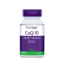 CoQ-10 (Коэнзим Q-10) 50 mg, 60 Capsules,, NATROL
