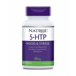 5-HTP (5-гидрокситриптофан) 50 mg, 45 Capsules,, NATROL