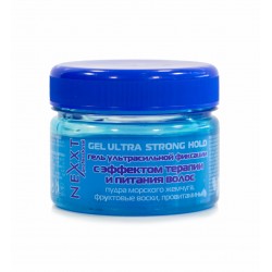 Nexxt Gel Ultra Strong Hold / Гель ультрасильной фиксации с эффектом терапии и питания волос, 110 мл, STYLING, NEXXT