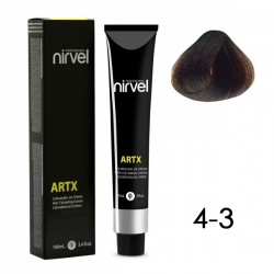 ArtX краска для волос, тон 4-3, 60мл, NIRVEL