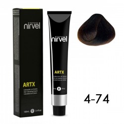 ArtX краска для волос, тон 4-74, 60мл, NIRVEL