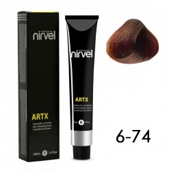 ArtX краска для волос, тон 6-74, 60мл, NIRVEL