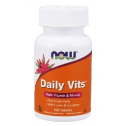 Дейли Витс (Daily Vits) мультивитамины, 100 таблеток,, NOW
