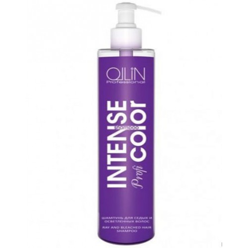 OLLIN INTENSE Profi COLOR Шампунь для седых и осветленных волос, 250 мл,, 