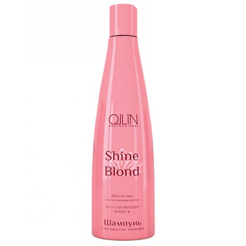 OLLIN SHINE BLOND Шампунь с экстрактом эхинацеи, 300 мл, SHINE BLOND, OLLIN Professional