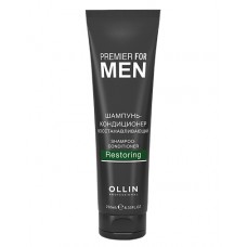 OLLIN PREMIER FOR MEN Шампунь-кондиционер восстанавливающий, 250 мл