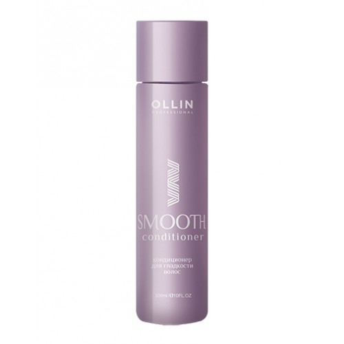 OLLIN SMOOTH HAIR Кондиционер для гладкости волос, 300 мл, CURL & SMOOTH HAIR, OLLIN Professional