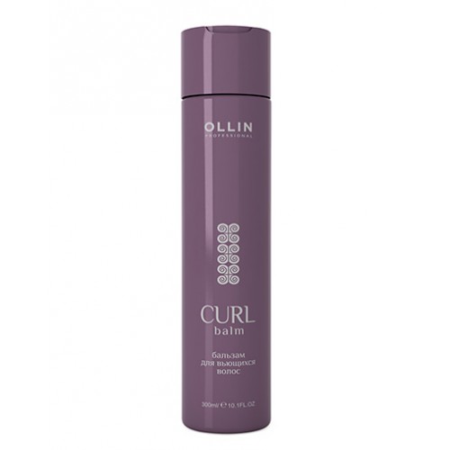 OLLIN CURL Бальзам для вьющихся волос, 300 мл, CURL & SMOOTH HAIR, OLLIN Professional