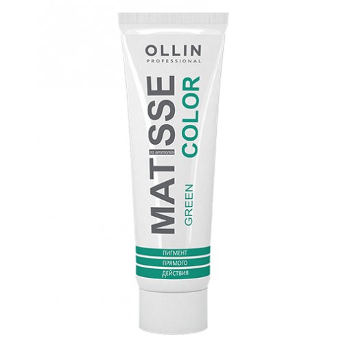 MATISSE COLOR Пигмент прямого действия зелёный, 100 мл, MATISSE COLOR, OLLIN Professional