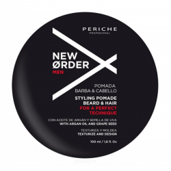 New Order Pomada Barba&Cabello / Моделирующая помада, 100 мл, Men New Order, PERICHE