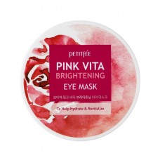 Pink Vita Brightening Eye Mask / Набор тканевых патчей для век ОСВЕТЛЕНИЕ, 60 шт