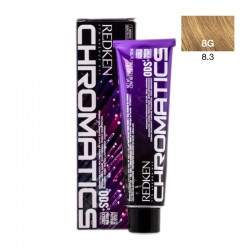 Chromatics 8G / Краска для волос без аммиака, тон Золотой, 60мл, Chromatics, REDKEN