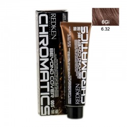 Chromatics Beyond Cover 6.32/6Gi / Краска для волос без аммиака, тон Золотой мерцающий, 60мл, Chromatics, REDKEN