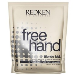 Free Hand Пудра для осветления волос для открытых техник, 450гр, Обесцвечивающие средства, REDKEN