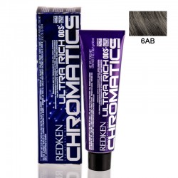 Chromatics Ultra Rich 6AB / Краска для волос, тон Пепельный голубой, 60мл, Chromatics Ultra Rich, REDKEN