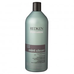 Mint Clean Shampoo / Тонизирующий шампунь, 1000мл, For Men, REDKEN