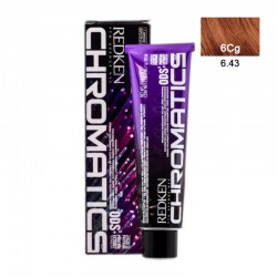 Chromatics 6.43/6Cg / Краска для волос без аммиака, тон Медный золотистый, 60мл, Chromatics, REDKEN
