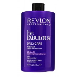 Be Fabulous C.R.E.A.M. Ежедневный уход для тонких волос, очищающий кондиционер, 750 мл, BE FABULOUS, REVLON PROFESSIONAL