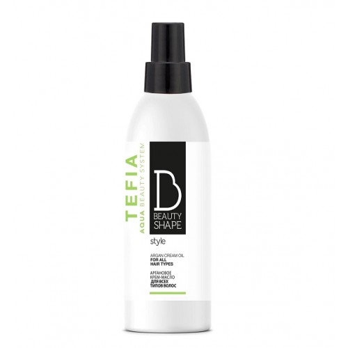 Tefia Beauty Shape Style Крем-масло аргановое для всех типов волос, 200 мл, BEATY SHAPE STYLE, TEFIA