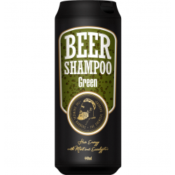 BEER SHAMPOO GREEN / Пивной шампунь с мятой и эвкалиптом, 440мл, 