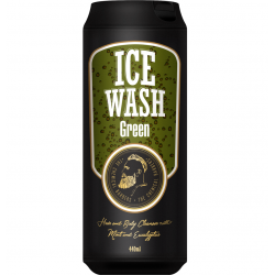 ICE WASH GREEN / Освежающий гель для душа с мятой и эвкалиптом, 440мл, 