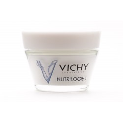 Крем-уход для защиты сухой кожи Nutrilogie 1, 50мл, NUTRILOGIE, VICHY