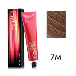 Color Sync Краска для волос, тон 7M, 90мл, Color Sync, MATRIX