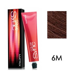 Color Sync Краска для волос, тон 6M, 90мл, Color Sync, MATRIX