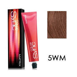 Color Sync Краска для волос, тон 5WM, 90мл, Color Sync, MATRIX