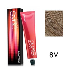 Color Sync Краска для волос, тон 8V, 90мл, Color Sync, MATRIX