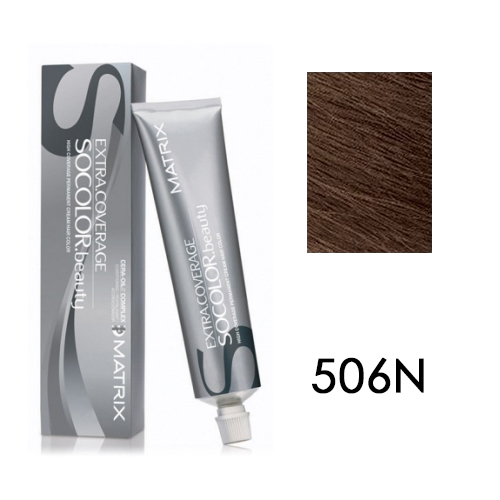 SOCOLOR.beauty Краска для волос Extra.Coverage, тон 506N, 90мл, SOCOLOR.beauty, MATRIX